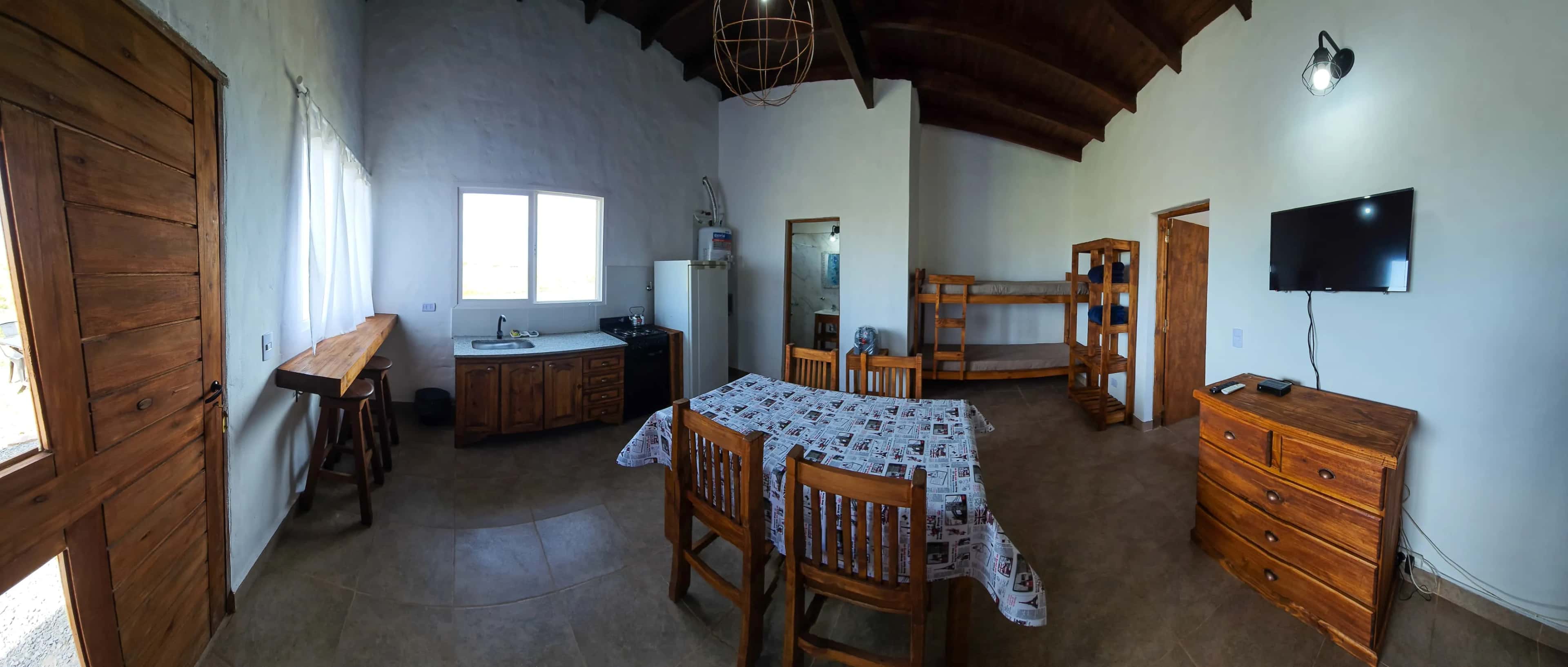 interior foto panorámica de La Casa del Arroyo en Balneario Reta