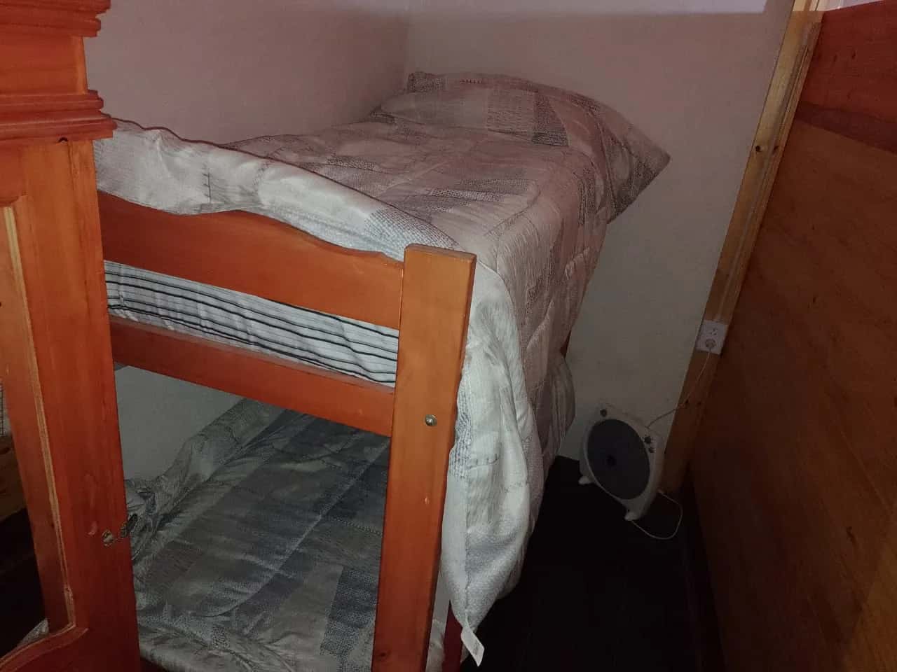 Cama marinera de Cabañas Mabi en Balneario Reta