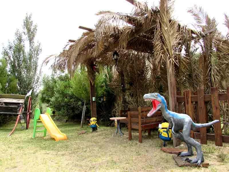 Atracciones para los chicos en Cabañas Marsu en Balneario Reta