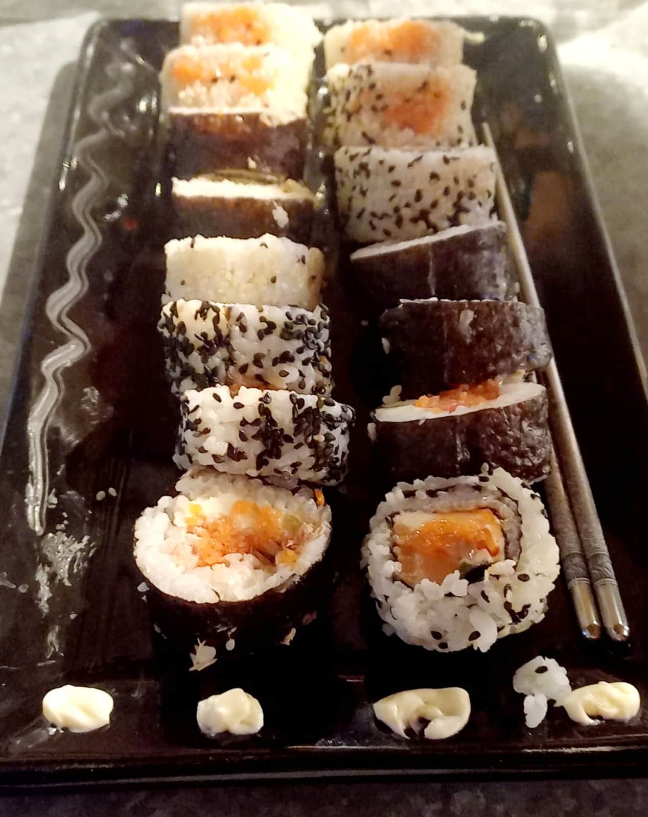 Sushi de Marisquería Ragnar en Balneario Reta