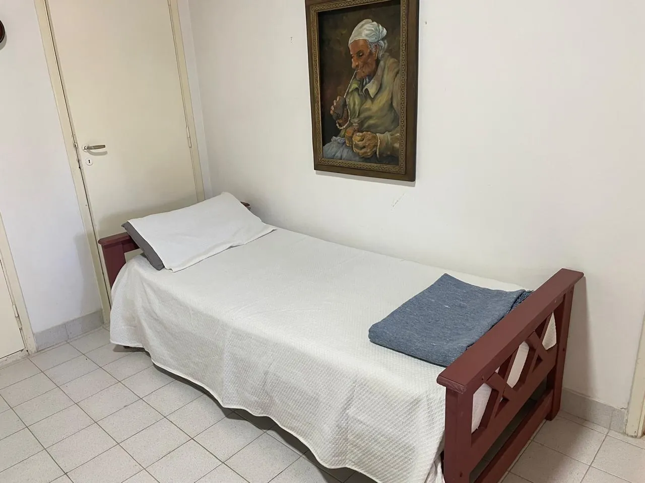 Habitación con camas individuales en El Paraíso en Balneario Reta