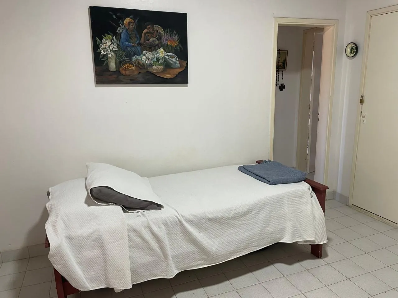 Habitación con camas individuales en El Paraíso en Balneario Reta