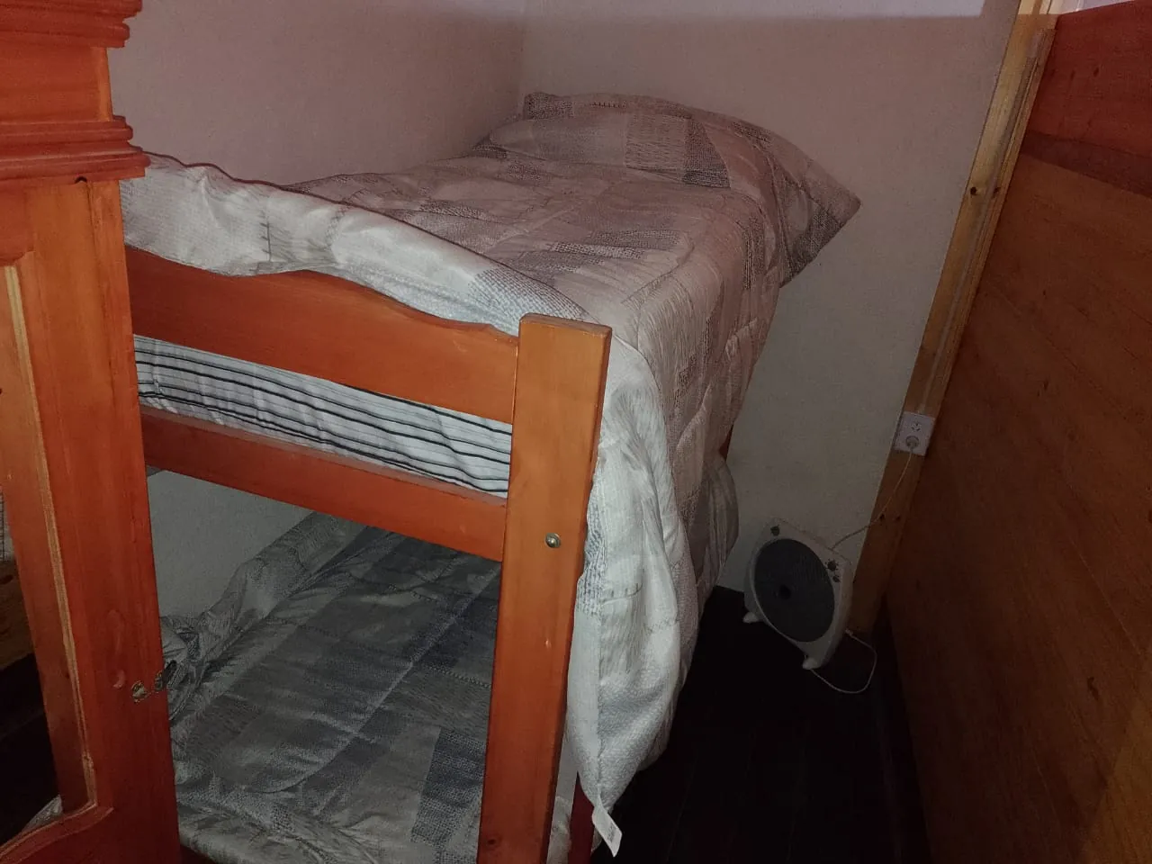 Cama marinera de Cabañas Mabi en Balneario Reta