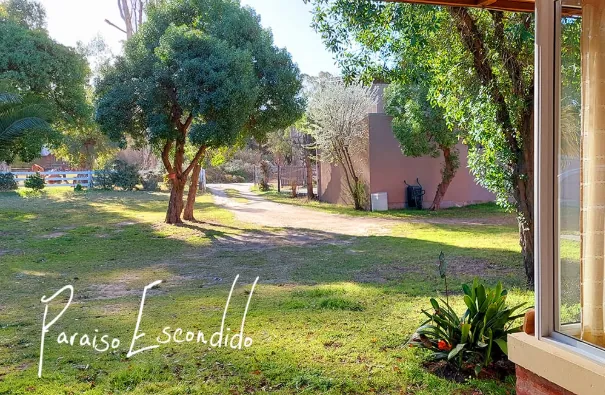 Cabañas Paraíso Escondido a pasos del mar en Balneario Reta